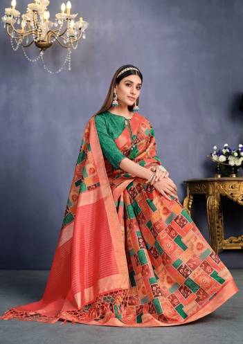 Mohmanthan Royal Aahana By Mahotsav Tusser Silk Festive Wear Saree Collection